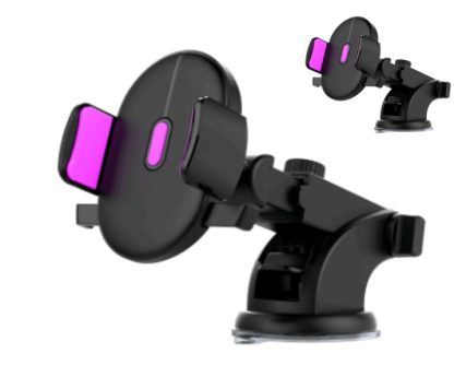 Car Phone Holder Long Rod Telescopic Car Dashboard Suction Cup Type - Image 7