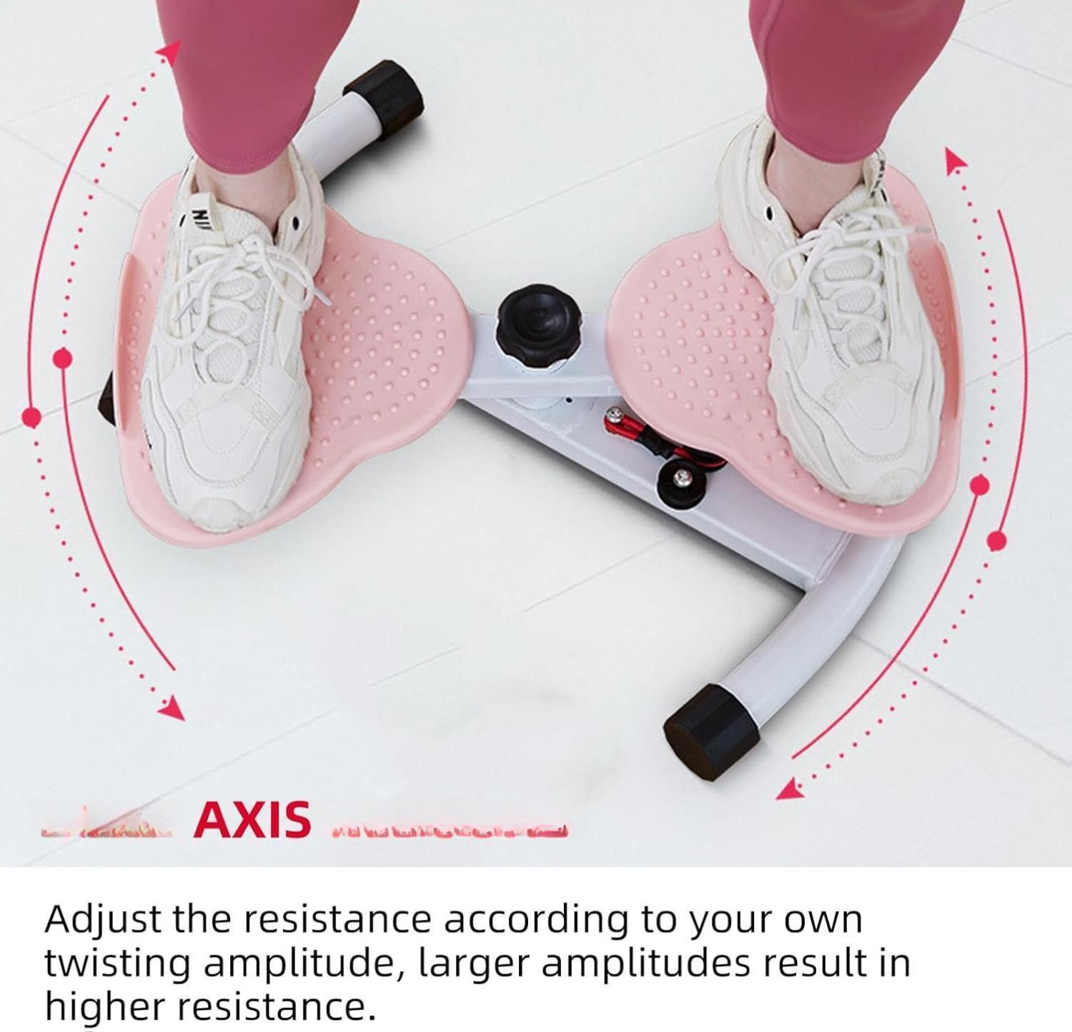 Slim Twist Waist Fitness Board with Resistance Bands – 300lbs Capacity - Image 2