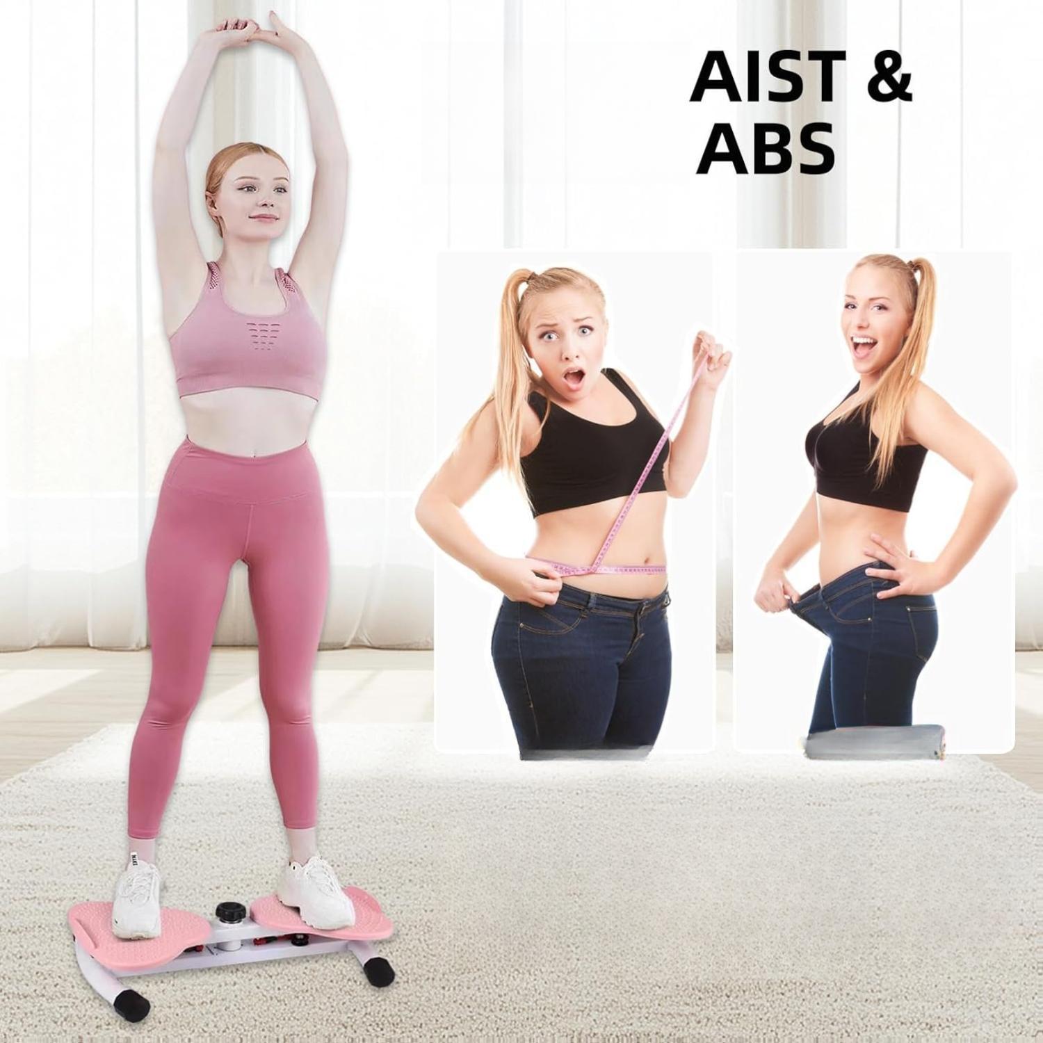 Slim Twist Waist Fitness Board with Resistance Bands – 300lbs Capacity - Image 10